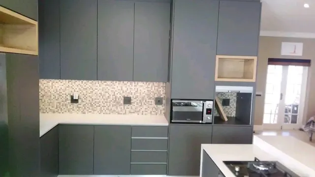 The same kitchen from the dining side