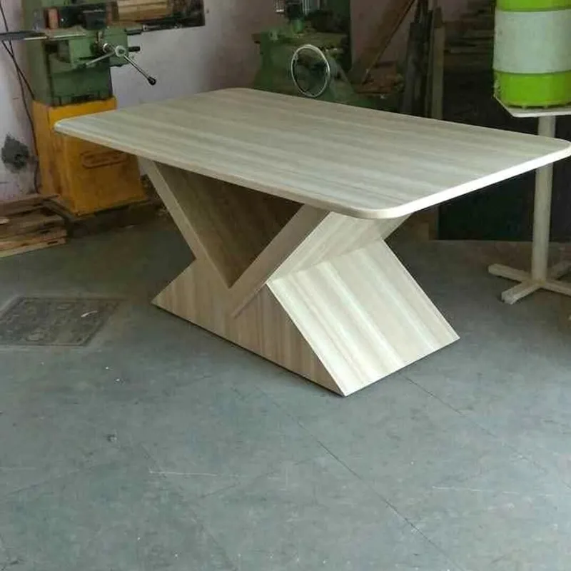Angled coffee table