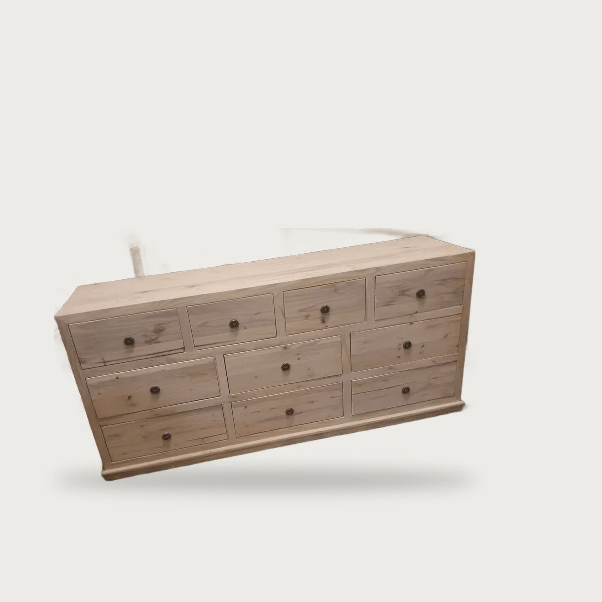 Long dresser, natural, with dimensions